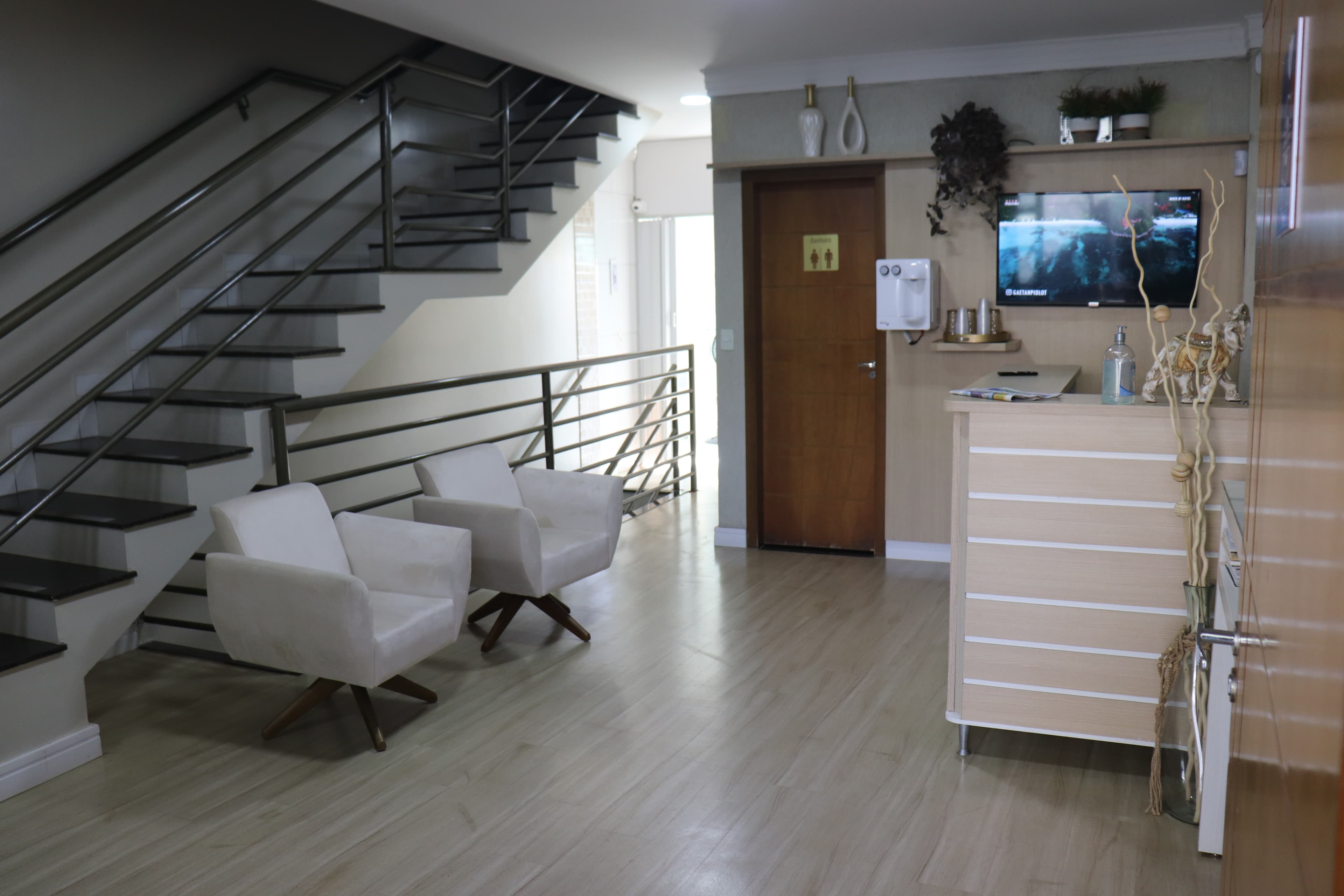 Recepção do Spa