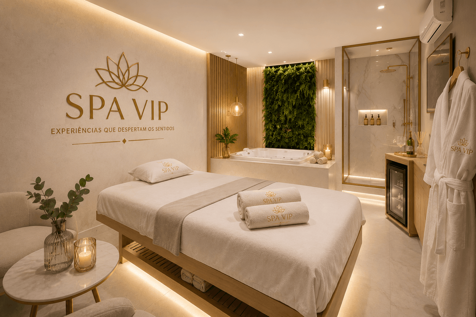 Fachada do Spa Vip